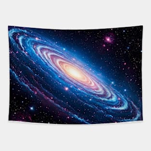 Starry Galaxy Space Fantasy Tapestry