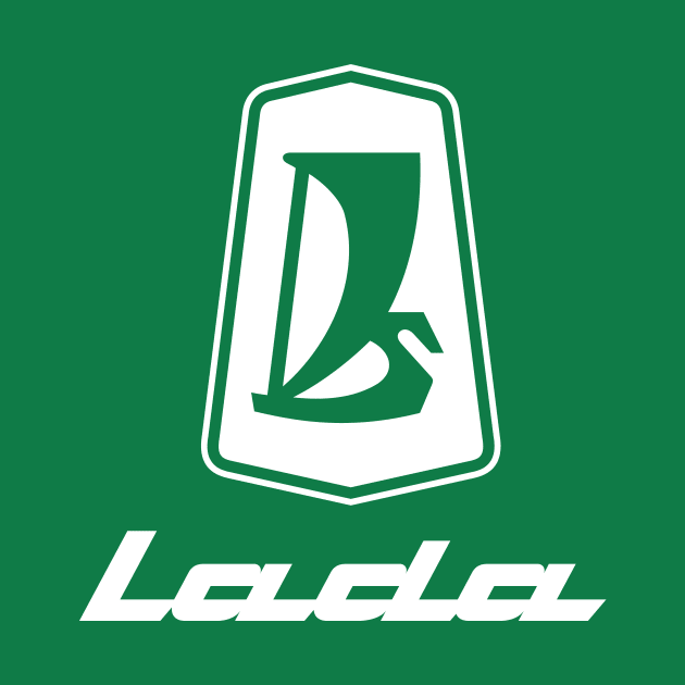 Lada logo 1970s (white) by GetThatCar