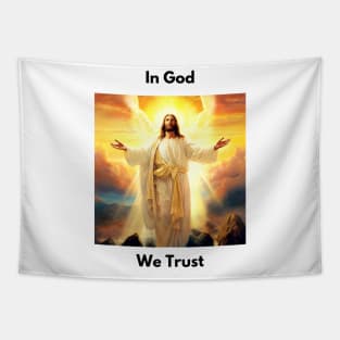 In God We Trust Tapestry