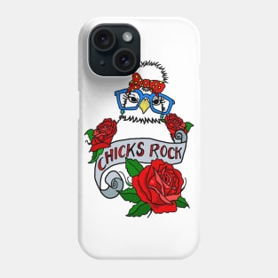 Chicks Rock Phone Case