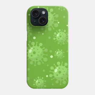 virus patterns Phone Case