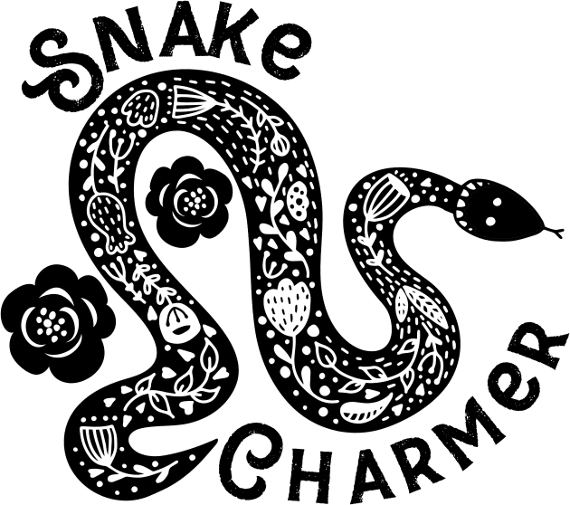 Snake Charmer Kids T-Shirt by LittleBunnySunshine