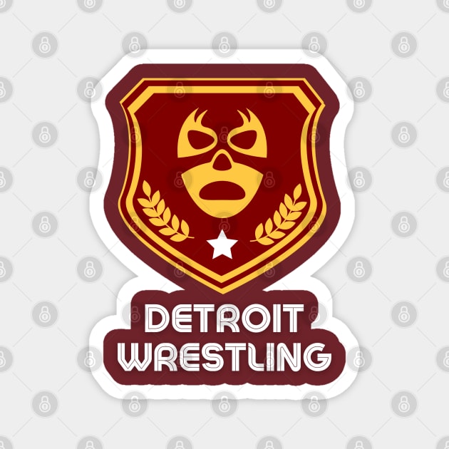 Detroit Wrestling "Pirate FC" Magnet by DDT Shirts
