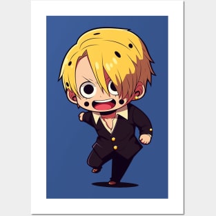 Vinsmoke Sanji - Uma Peça posters & Art Prints de Jonatan Goozman - Printler