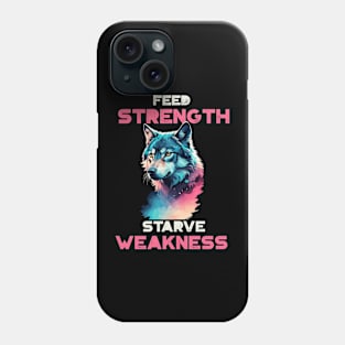 Howling wolf t shirt Phone Case