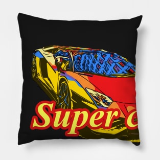 Supercar Pillow