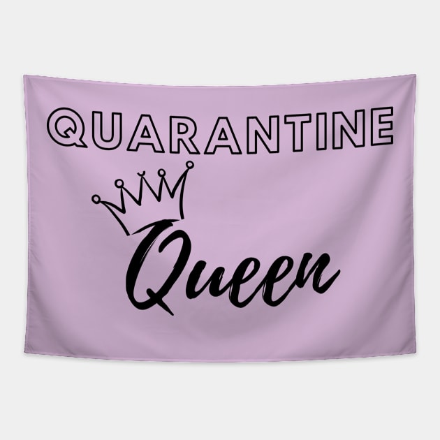 Quarantine Queen Tapestry by Flower Child