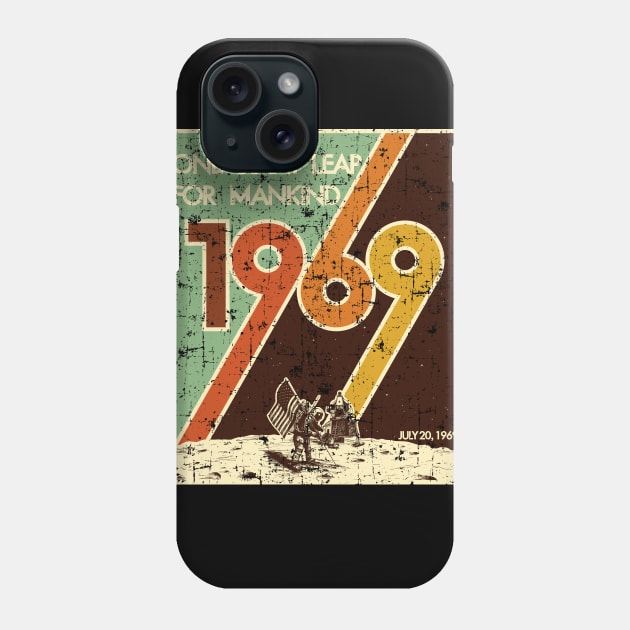 1969 Moon Landing Vintage Phone Case by JayMar