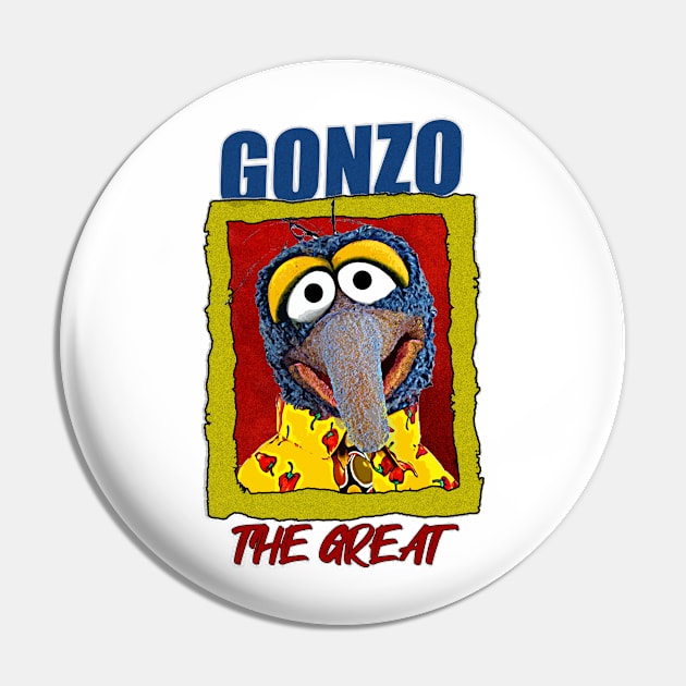 Gonzo the Great Pin by HORASFARAS