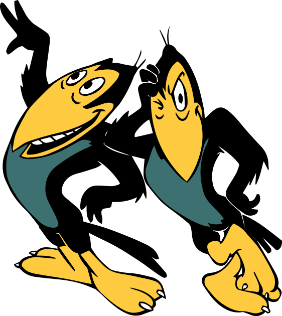 Heckle and Jeckle Kids T-Shirt by kareemik