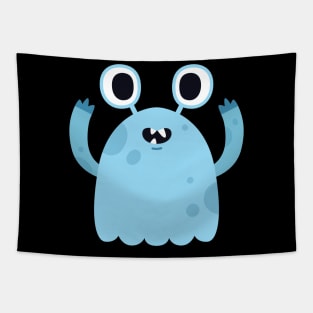 Blue Monster Tapestry