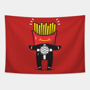 Fries Head Tapestry