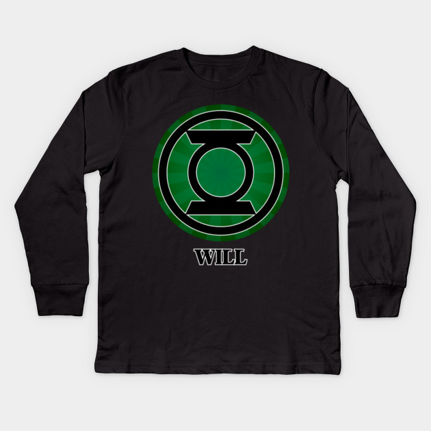 Lantern Corps Will - Green Lantern - Kids Long Sleeve T-Shirt | TeePublic