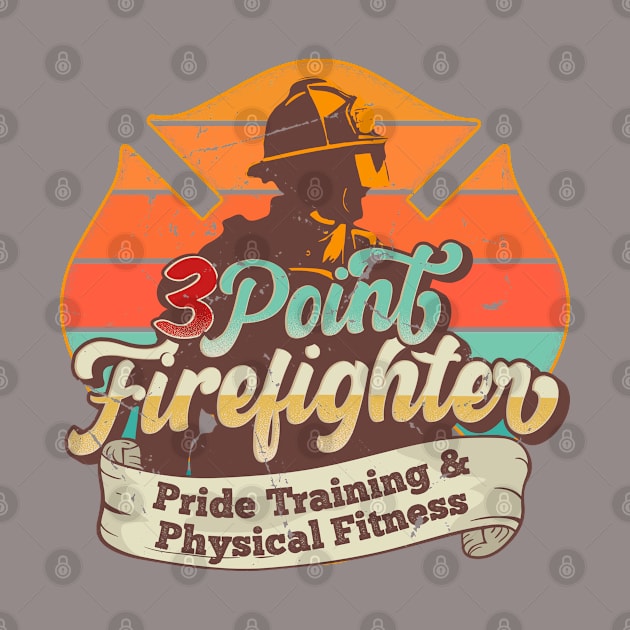 Firefighter 80's Summer by 3 Point Firefighter