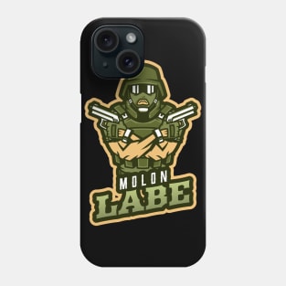 The Military With Guns Phone Case