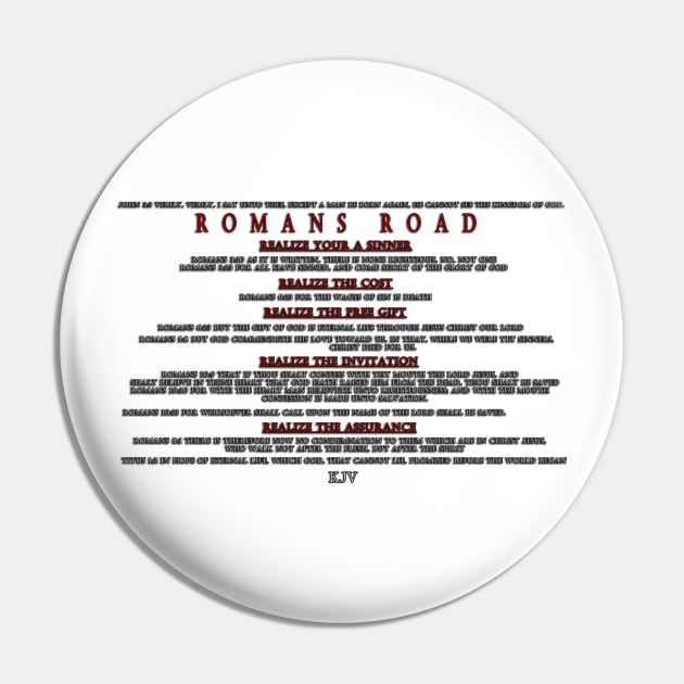 Romans Road Pin by rareclass