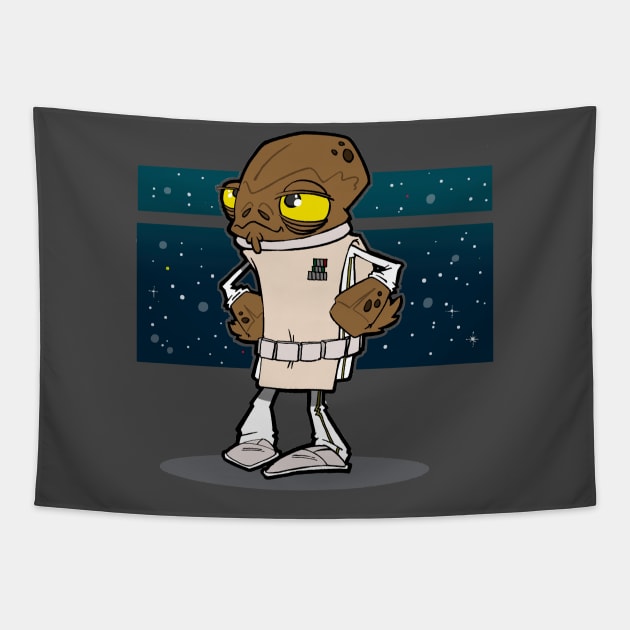 Ackbar Tapestry by RichCameron