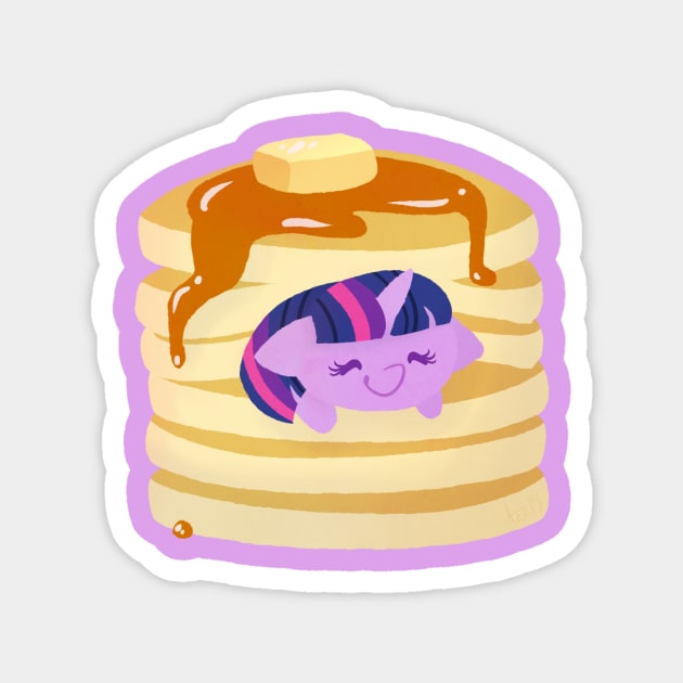 Twilight Sparkle's Pancakes Magnet by Eiskafe