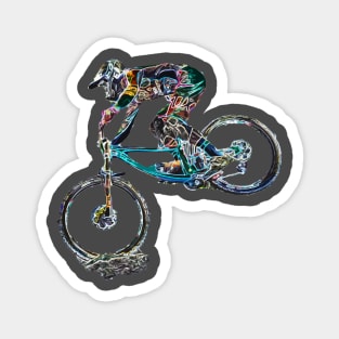 mtb downhill Magnet