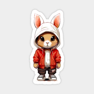 Cute Bunny Hype: Exclusive Kpop-Inspired Rabbit Design Magnet