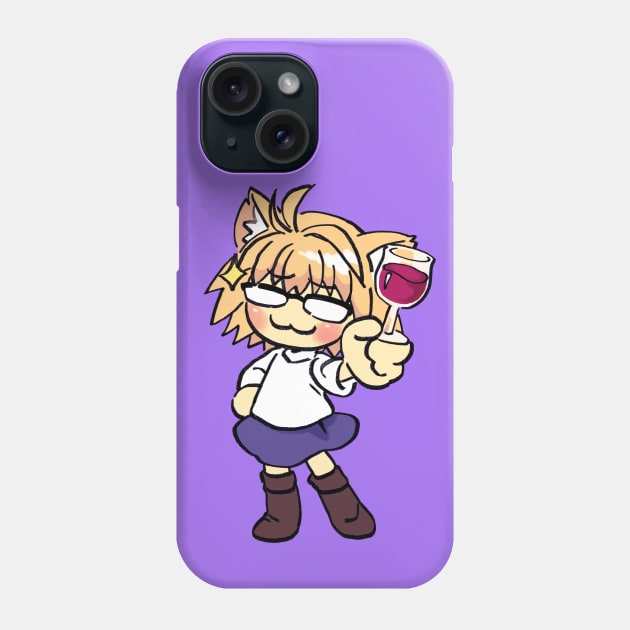 Mudwizard draws the classy smug neco arc / Tsukihime Phone Case by mudwizard