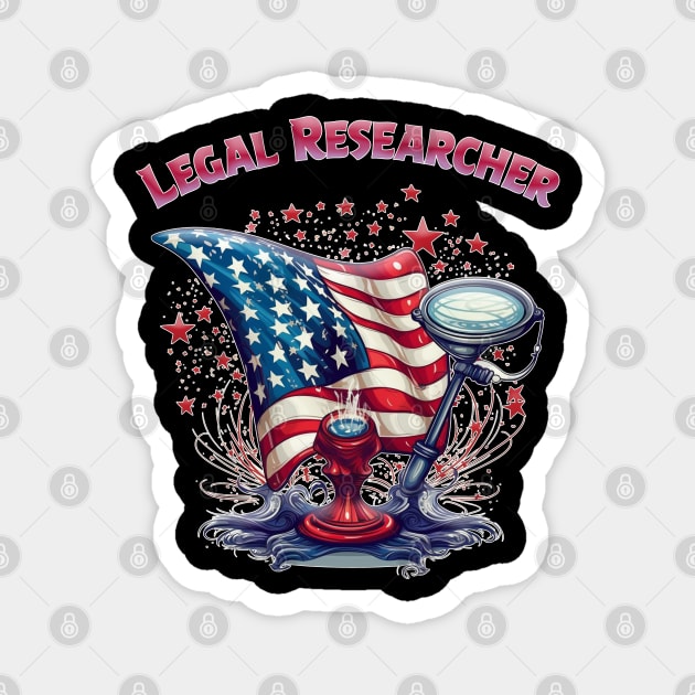 Legal Researcher Magnet by AssoDesign