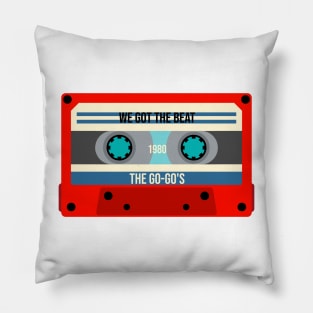 We Got The Beat Classic Cassette Pillow