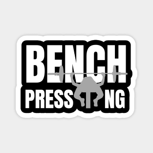 Bench Pressing Press Fitness Workout Gym Training Magnet