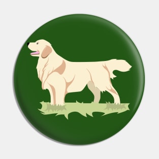 Golden Retriever Pin