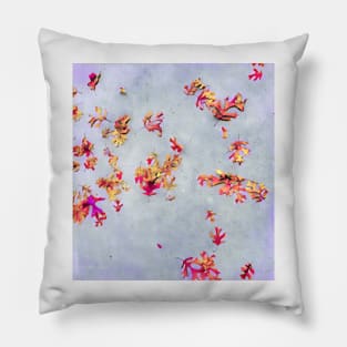 Leaves - Purple Pillow