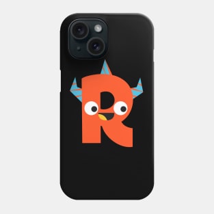 R Letter Phone Case