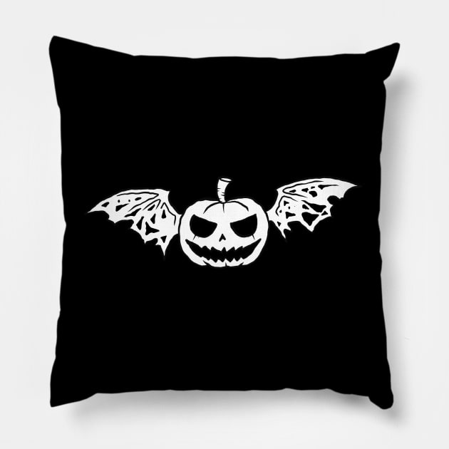 Hellowbat Pillow by Paundra