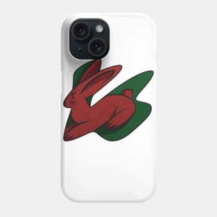 Red rabbit Phone Case