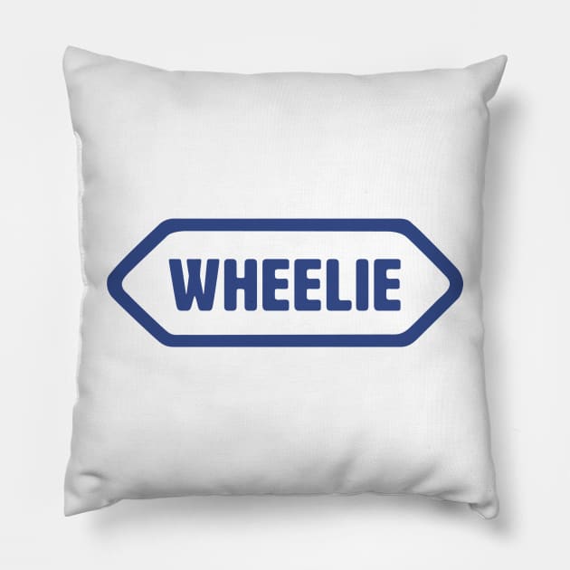 Wheelie Pillow by tushalb