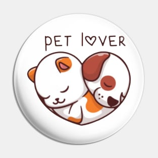 pet lover Pin