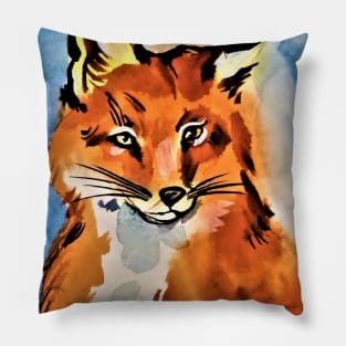 Personable Fox Pillow