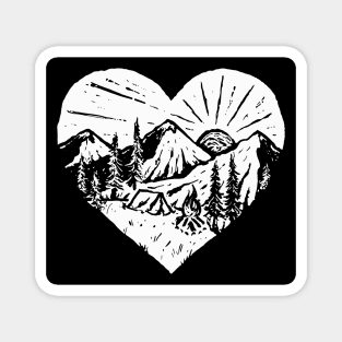 Nice Adventure Monochrome Magnet