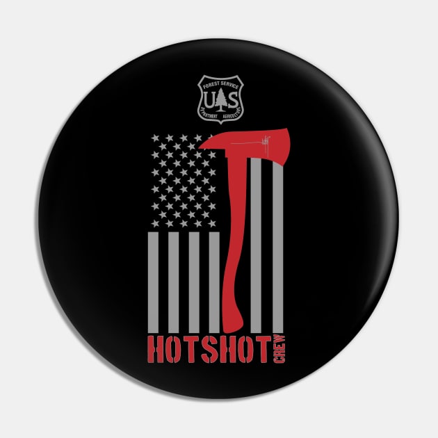 Hotshot Crew Pin by Jun Pagano