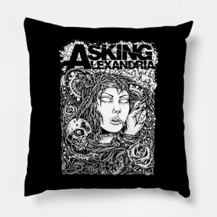 ASKING ALEXANDRIA MERCH VTG Pillow