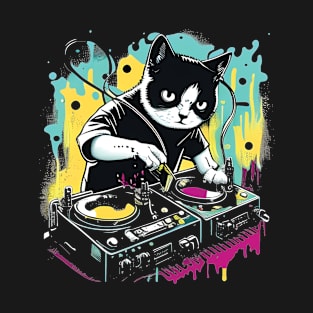 cat dj T-Shirt