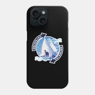 Cat Sailing Phone Case