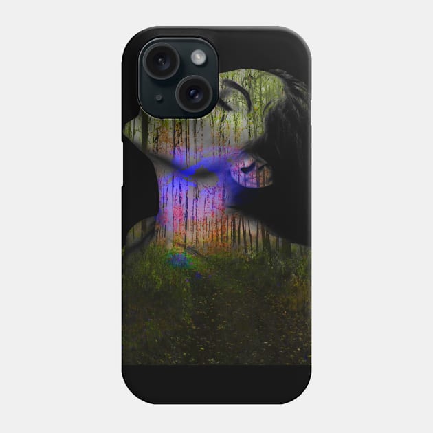 Mother Earth Forest Journey Phone Case by Punderstandable