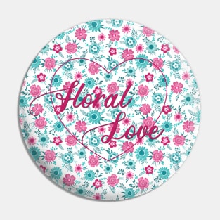 Floral love Pin