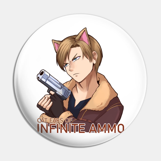 Leon Cat Ears Pin by Hayde