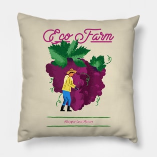 Eco Farmer Small Farm Pillow