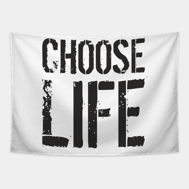 Choose Life Tapestry by arnoudfaber