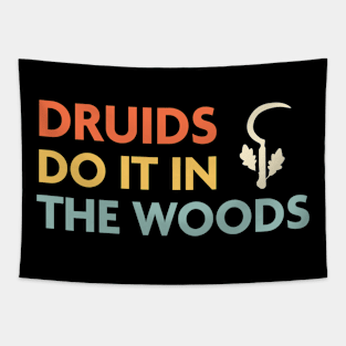 Druids Do It In The Woods, DnD Druid Class Tapestry