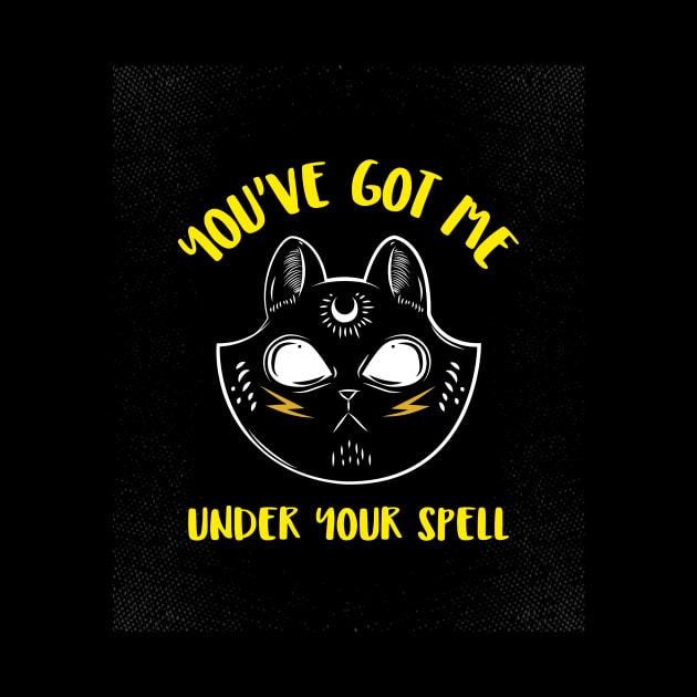 Halloween You've Got Me Under Your Spell by WPKs Design & Co