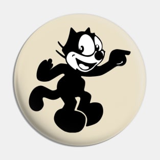 The Black Cat Pin