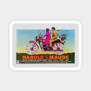 HAROLD AND MAUDE- FRENCH MOVIE POSTER Magnet